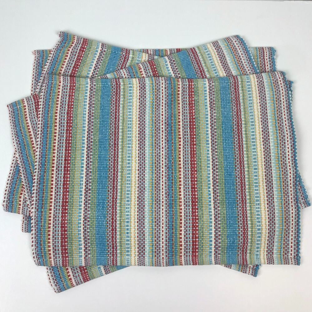 The Pioneer Woman Classic Chunky Stripe Placemat 19" x 14" Set of 4